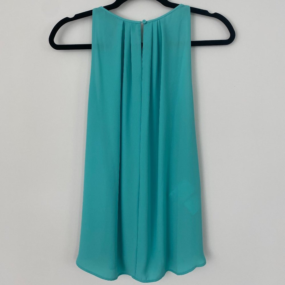 BCBG MAXAZRIA NEW SURF KYMBERLY PLEATED NECK TOP WQR1U609/S380A SIZE M - Picture 3 of 6